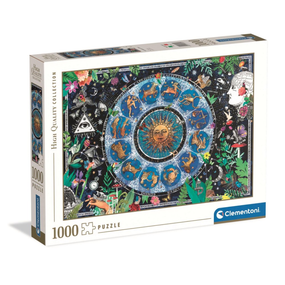 Colour Chart Astrology 1000-piece puzzle Clementoni