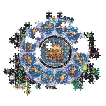 Colour Chart Astrology 1000-piece puzzle Clementoni