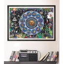 Colour Chart Astrology 1000-piece puzzle Clementoni