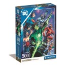 Jusice League 500-piece Compact puzzle Clementoni