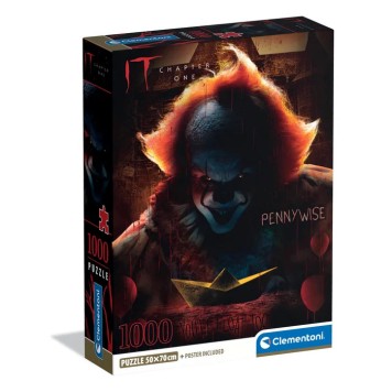 IT Pennywise Clementoni Compact Puzzle 1000 Pieces