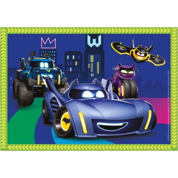 Batman Batwheels 4 in 1 puzzle Clementoni