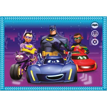 Batman Batwheels 4 in 1 puzzle Clementoni
