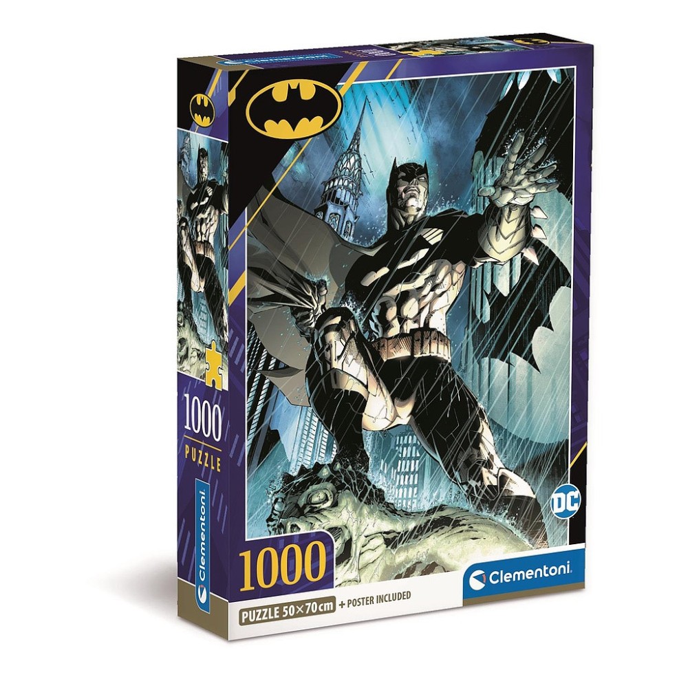 Batman Rainy 1000-piece Compact puzzle Clementoni