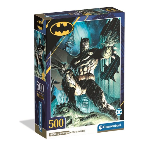 Batman Rainy 500 piece Compact puzzle Clementoni