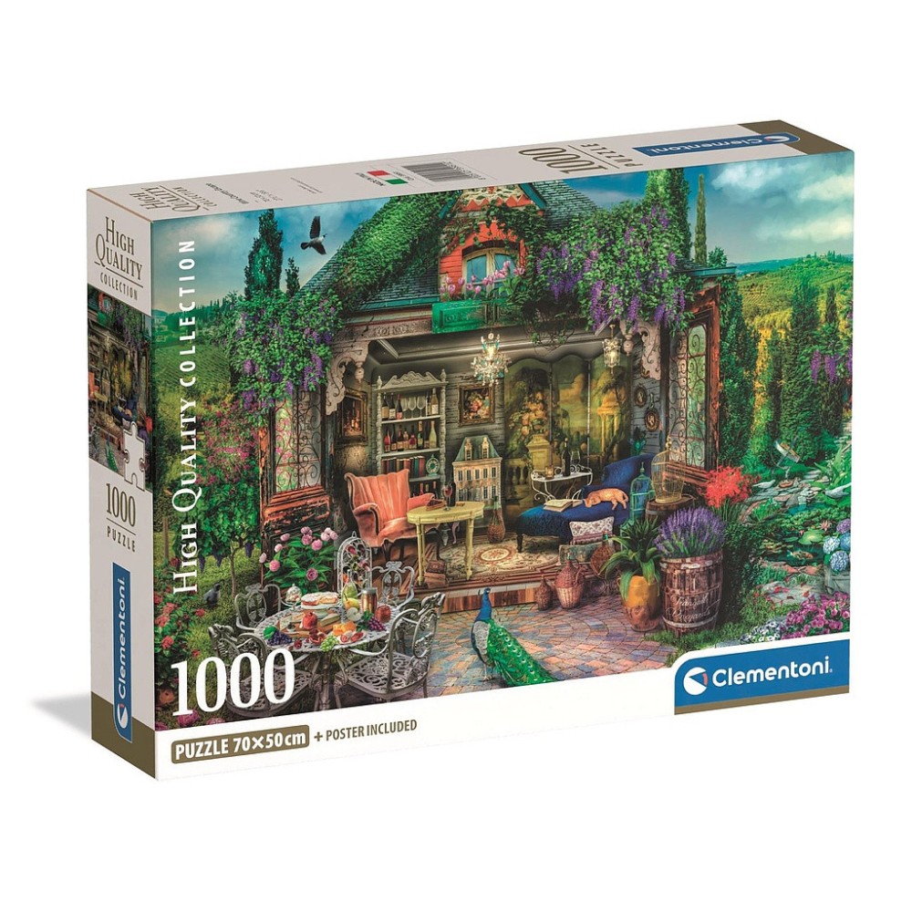 Colour Escape Wine Region 1000-piece Puzzle Clementoni