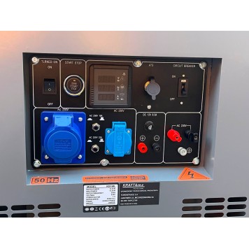 Agregat prądotwórczy jednofazowy DIESEL 12/13kW KD197