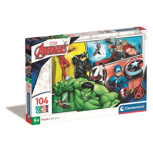 Avengers Comic Style 104-piece Clementoni puzzle