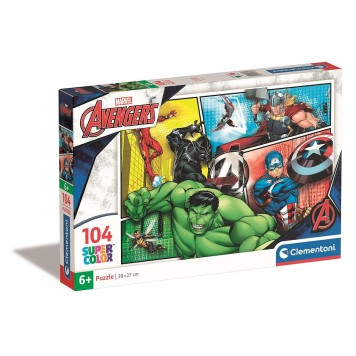 Avengers Comic Style 104-piece Clementoni puzzle