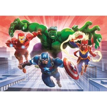Avengers Goldenhour 104-piece Glow in the Dark Puzzle Clementoni