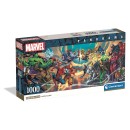 Avengers VS Villains 1000-piece panoramic Compact puzzle Clementoni