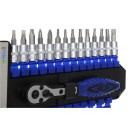 Zestaw Nasadek z Grzechotką 1/4" KD10225 27el.