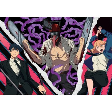Chainsaw Man Demon Ripper 500-piece Cube puzzle Clementoni