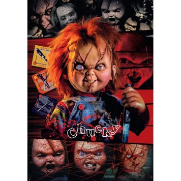 Horror Crazy Chucky 1000-piece Compact Puzzle Clementoni