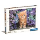 Animals Ginger Cat 500-piece puzzle Clementoni