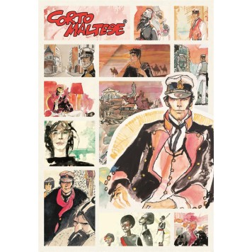 Anime Captain Corto Maltese 1000 Pieces Compact Puzzle Clementoni