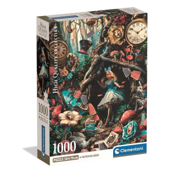 Colour Another Day Wonderland 1000-piece Compact Puzzle Clementoni