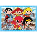 Jusice League Mini-mates DC Super Hero 4-in-1 Puzzle Clementoni