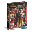 Deadpool Wolverine & 1000-piece Compact puzzle Clementoni