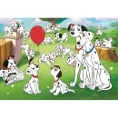 Disney 101 kiskutya Puppy Parade 24 db-os maxi puzzle Clementoni