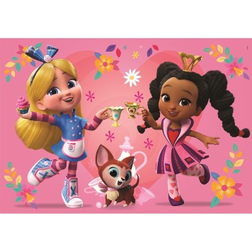 Alice's Wonderland Bakery Flowers Disney 2x60 pcs puzzle Clementoni