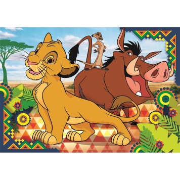 Disney The Lion King Heir to the Throne 2x60 pieces puzzle Clementoni