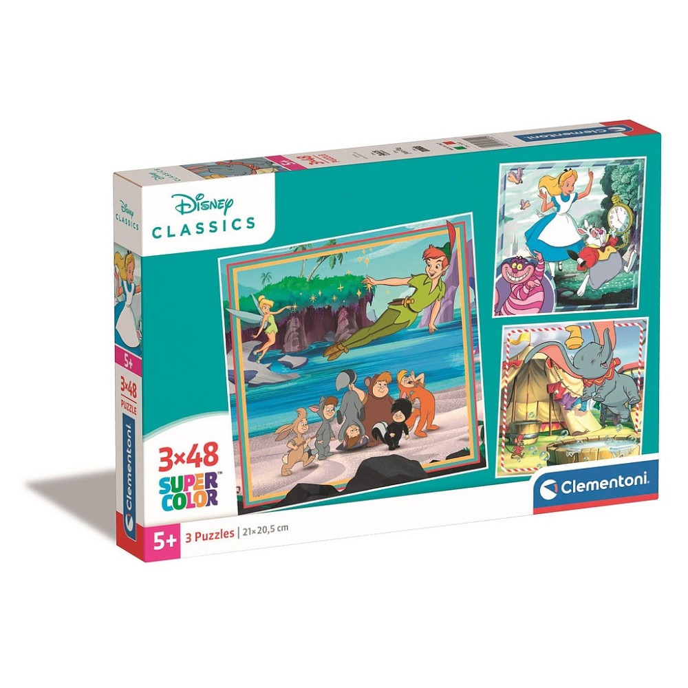 Disney Classics Everlasting 3x48 pcs Clementoni puzzle