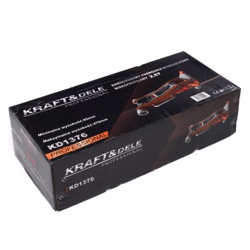 Podnośnik Hydrauliczny Niskoprofilowy 2,5T 85-470mm  KD1376