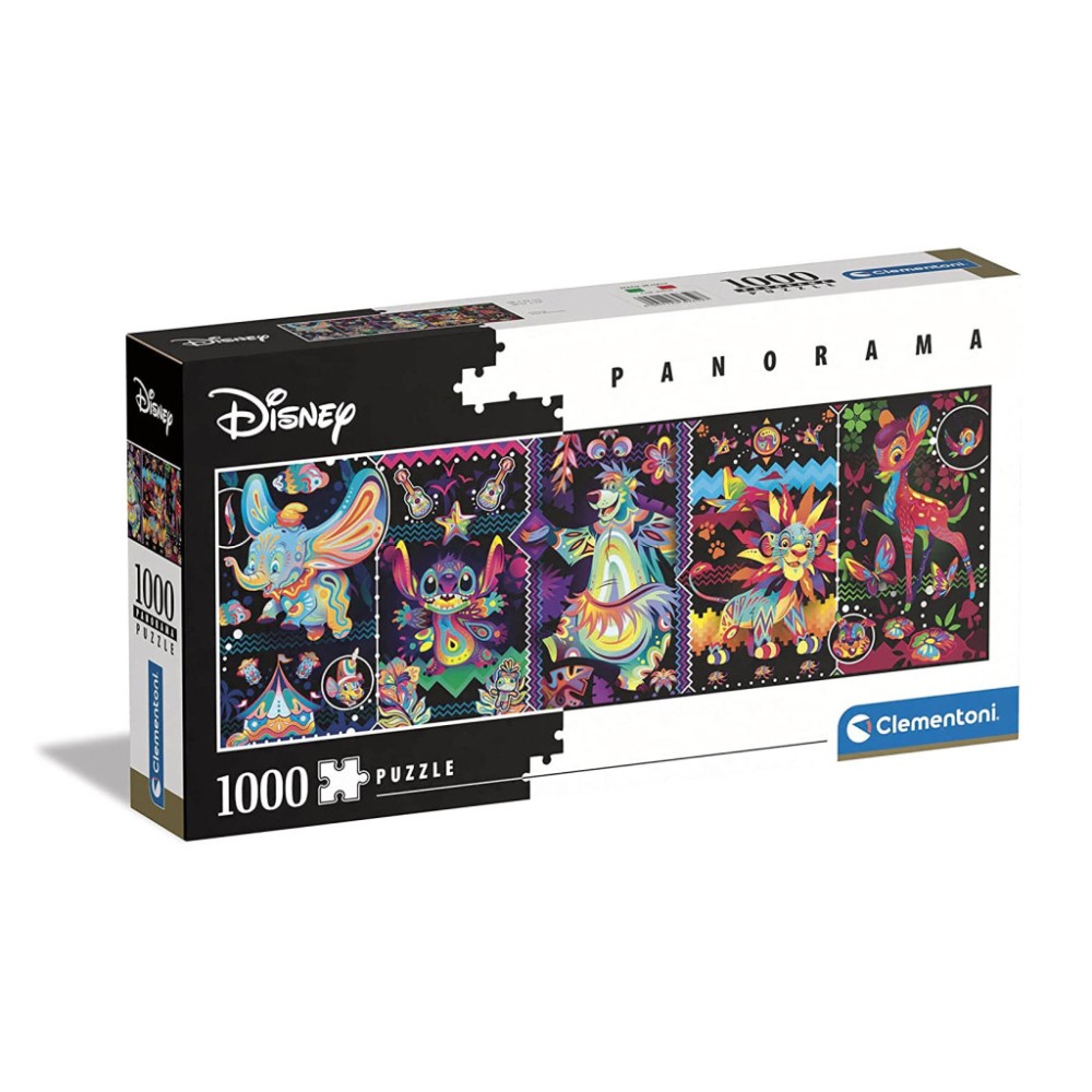 Disney Classics Starlight 1000-piece panoramic puzzle Clementoni