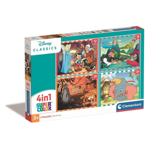 Disney Classics 4-in-1 Clementoni Puzzle