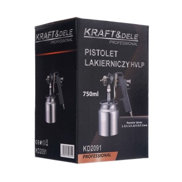 Pistolet lakierniczy HVLP 750ml KD2091