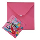 Disney Princess Adventure 25-piece holographic puzzle with invitation