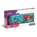Disney Princess Ariel 1000-piece panoramic puzzle Clementoni