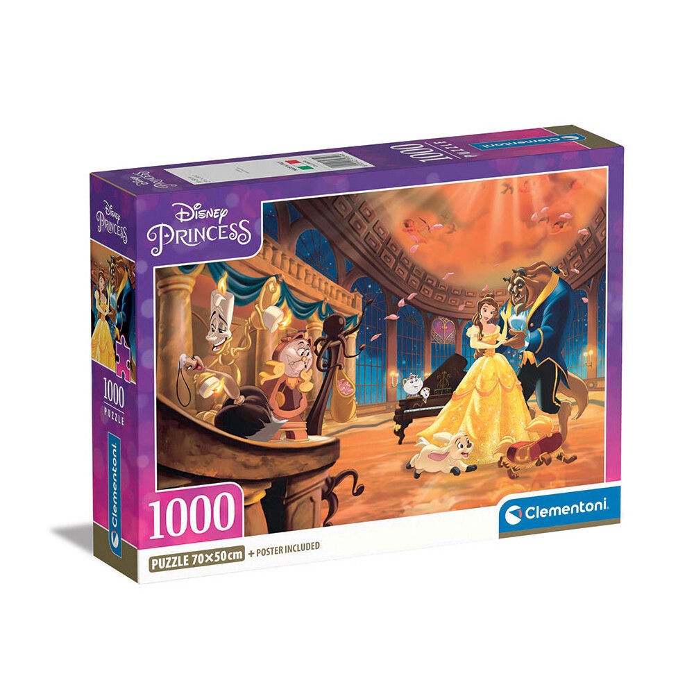 Disney Princess Beauty and the Beast 1000-piece Clementoni puzzle