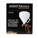 Pistolet natryskowy do tynków 5L + 3 dysze KD2094