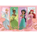 Disney Princess 2x60-piece puzzle Clementoni