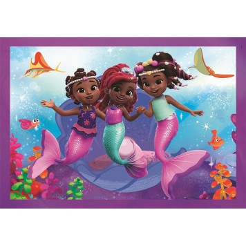 Disney Princess Junior Ariel 4 in 1 puzzle Clementoni