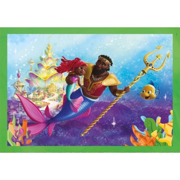 Disney Princess Junior Ariel 4 in 1 puzzle Clementoni