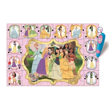 Disney Princess Reunion interactive 24-piece puzzle Clementoni