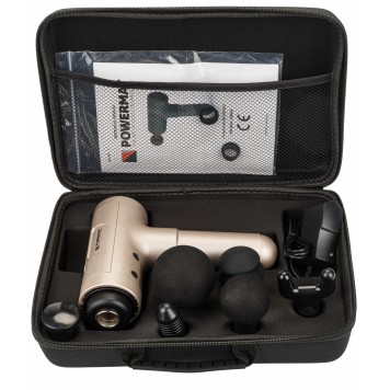 Pistolet do Masażu 1800mAh + 6 głowic PM-MAS-1800GM