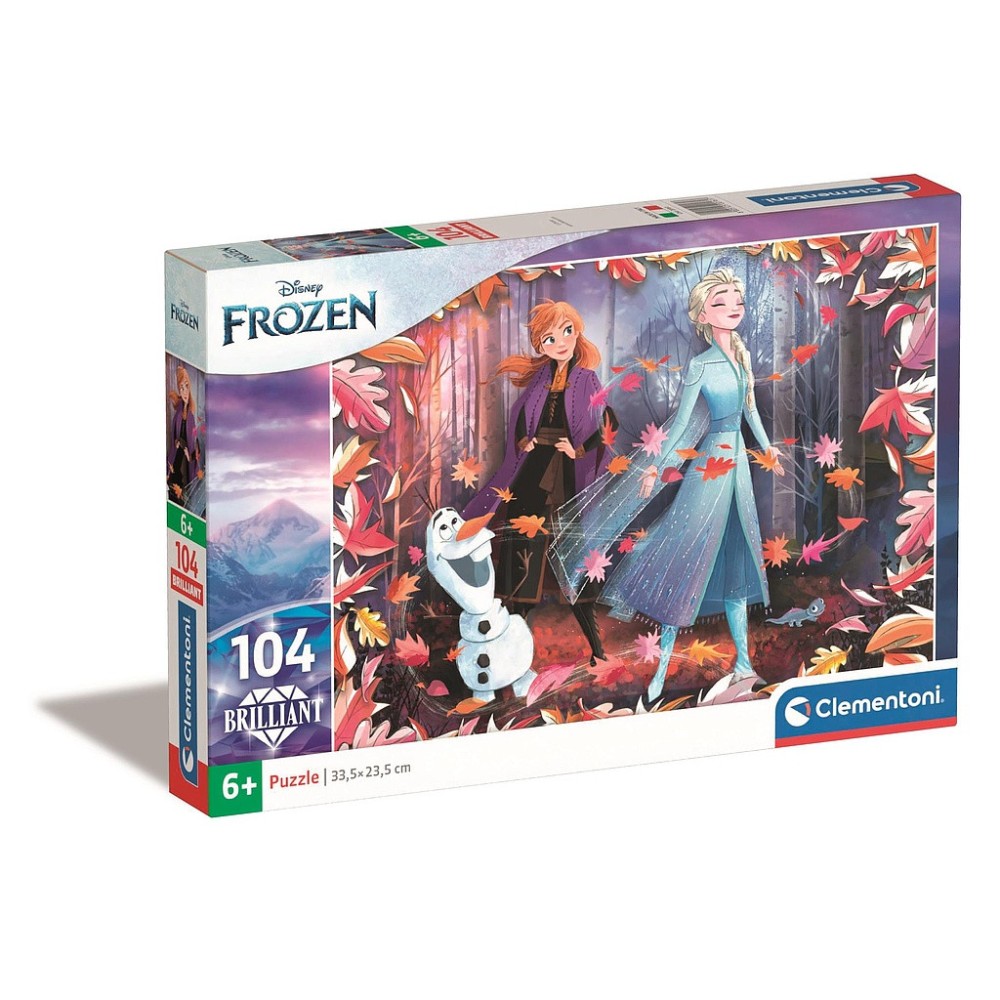 Disney Frozen Autumn 104-piece Brilliant Puzzle Clementoni