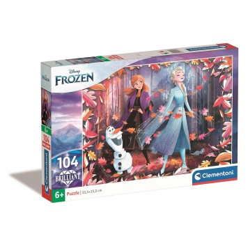 Disney Frozen Autumn 104-piece Brilliant Puzzle Clementoni