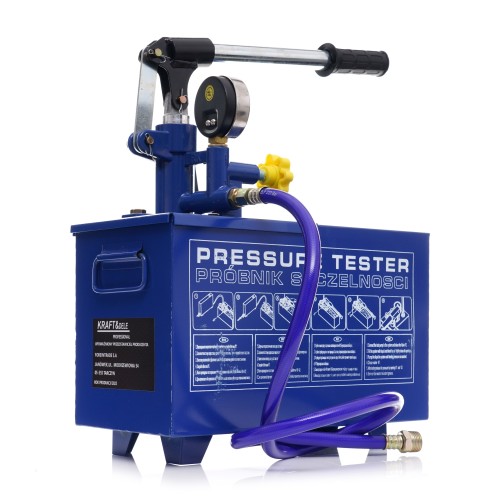 Pompa kontrolna do prób ciśnieniowych 0-40kg / 30ml / 12L  KD10479