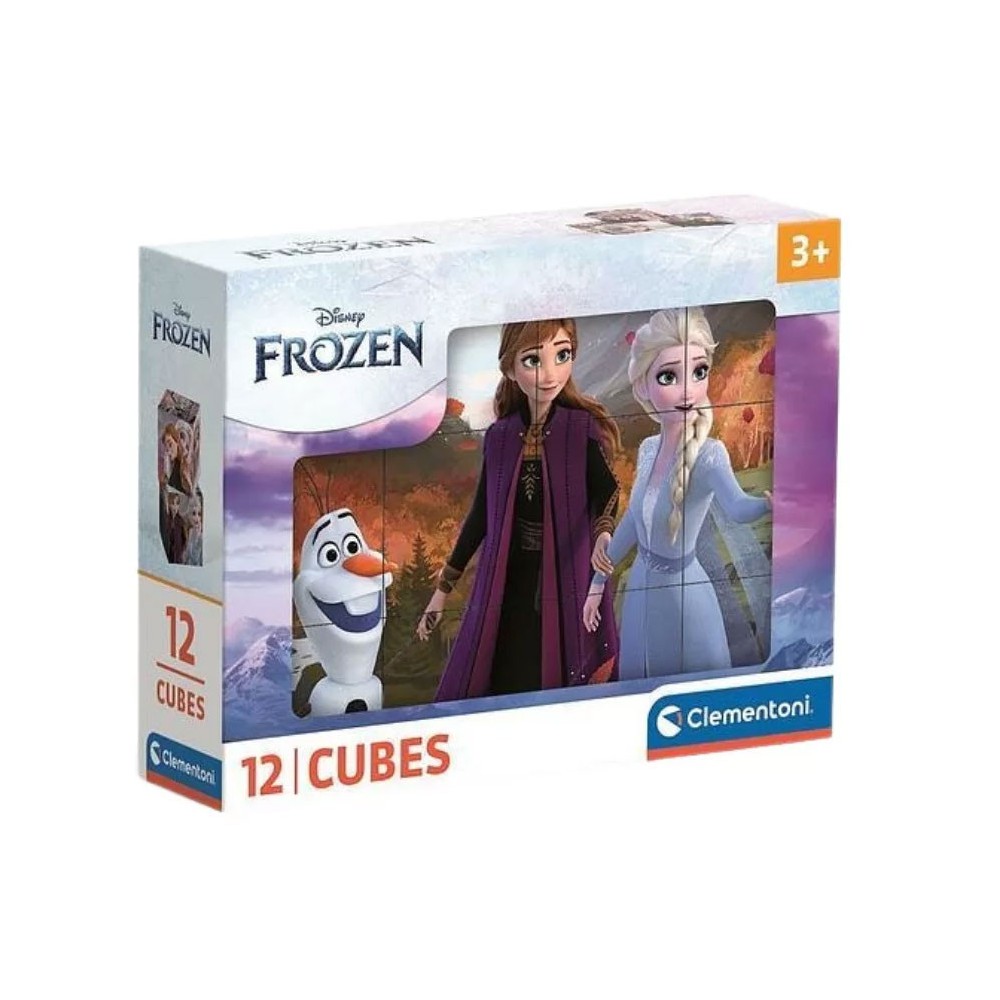 Disney Frozen fairy tale cube set 12 pcs Clementoni