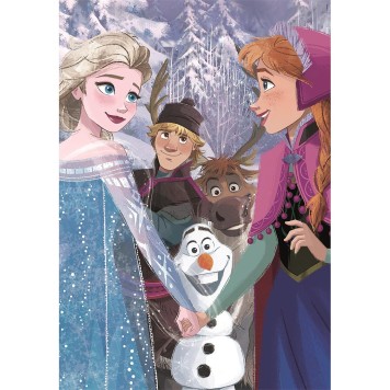 Disney Frozen Holding Hands 104-piece Clementoni puzzle