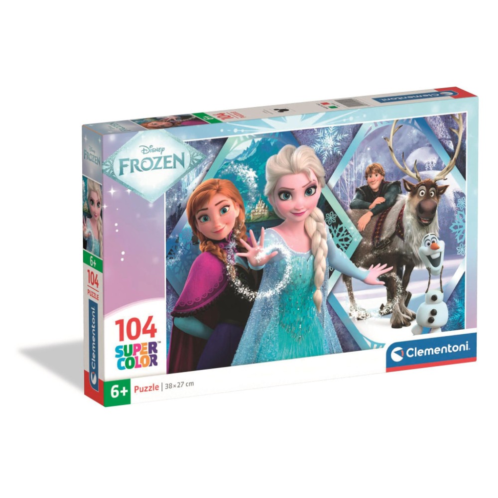 Disney Frozen Ice Kingdom 104-piece Clementoni puzzle