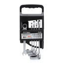 Klucze Płasko Oczkowe KD10105 z Grzechotkami Łamane