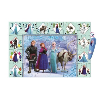 Disney Frozen Ice Kingdom interactive 24-piece puzzle Clementoni