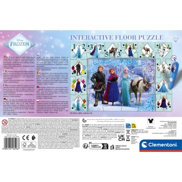 Disney Frozen Ice Kingdom interactive 24-piece puzzle Clementoni