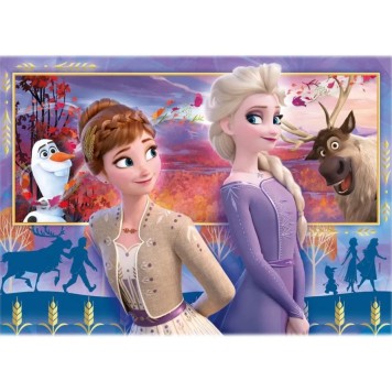 Disney Frozen Wind 2x60 pcs puzzle Clementoni
